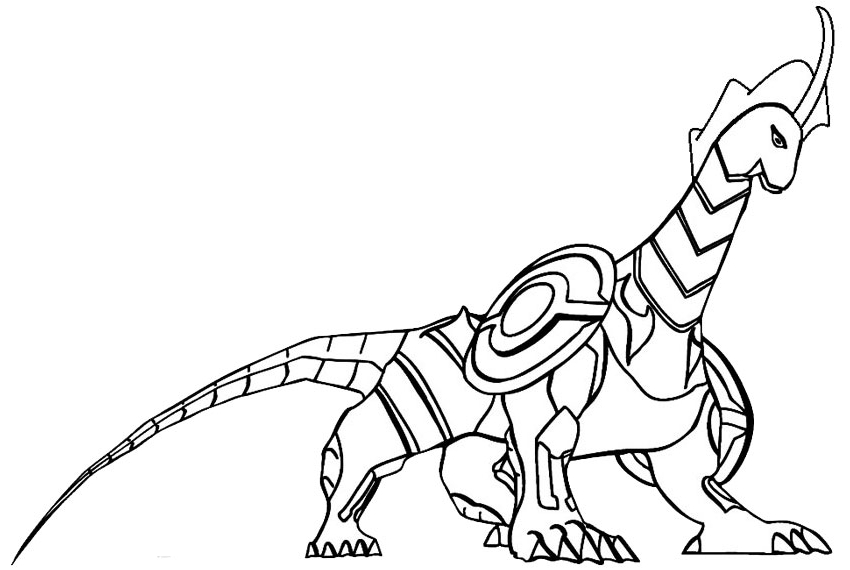 Bakugan kolorowanki